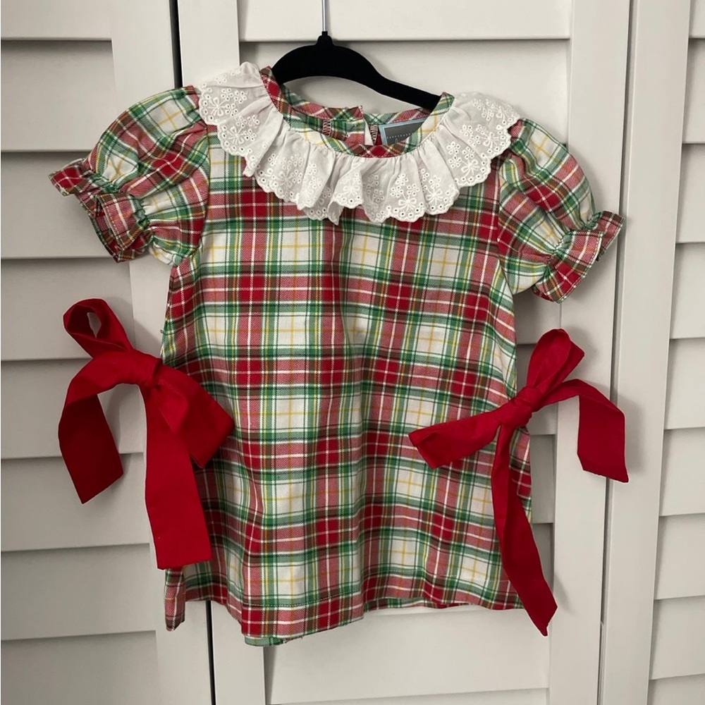 Mother Goose Tartan Plaid Dress
